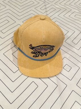 Bajio Yellow Corduroy Crab Hat